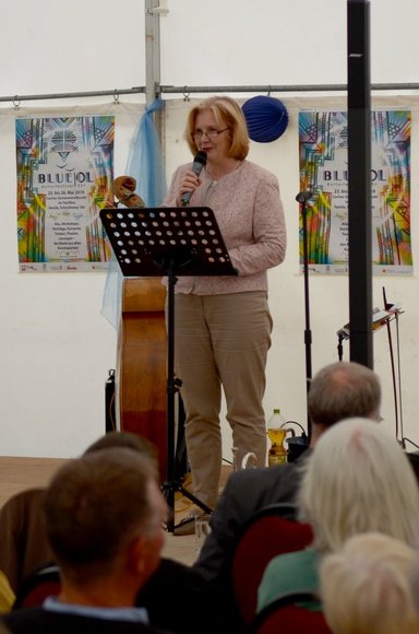 Petra Averbeck bei der Eröffnung. Foto: Stadt Oldenburg