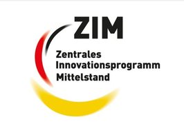 Logo ZIM. Grafik: Bundesministerium für Wirtschaft und Energie