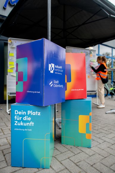 Veranstaltungsmaterial. Foto: Hauke-Christian Dittrich