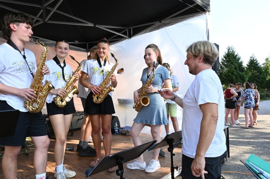 Gymnasium Eversten Band „The Georges“. Foto: Jörg Hemmen  