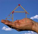 House built out of matches. Picture: Ernst Rose/Pixelio.de