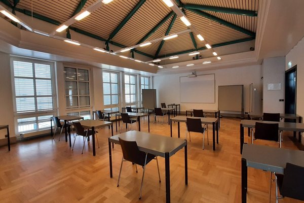 Seminarraum 2 von hinten betrachtet. Foto: Stadt Oldenburg