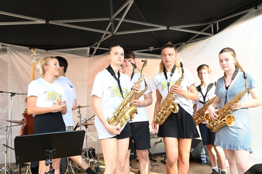 Gymnasium Eversten Band „The Georges“. Foto: Jörg Hemmen  