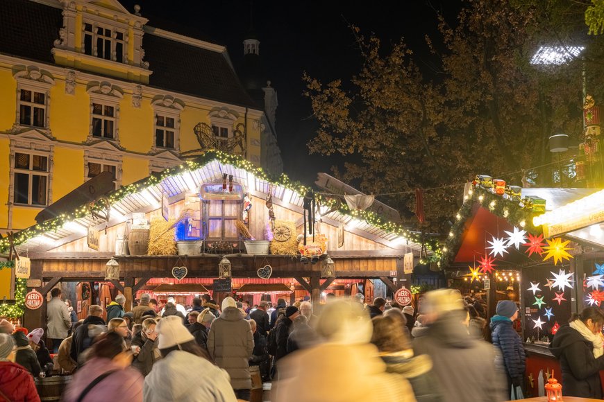 Blick über den Lamberti-Markt 2022. Foto: Sascha Stüber
