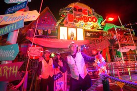 Big Bamboo auf dem Kramermarkt 2017. Foto: Sascha Stüber