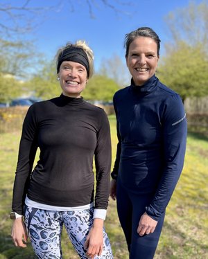 Sport mit Katja und Mona. Foto: Stadt Oldenburg Sport mit Katja und Mona. Foto: Stadt Oldenburg