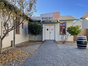 Eingang des Musik- und Literaturhauses Wilhelm13. Foto: Literaturhaus Oldenburg