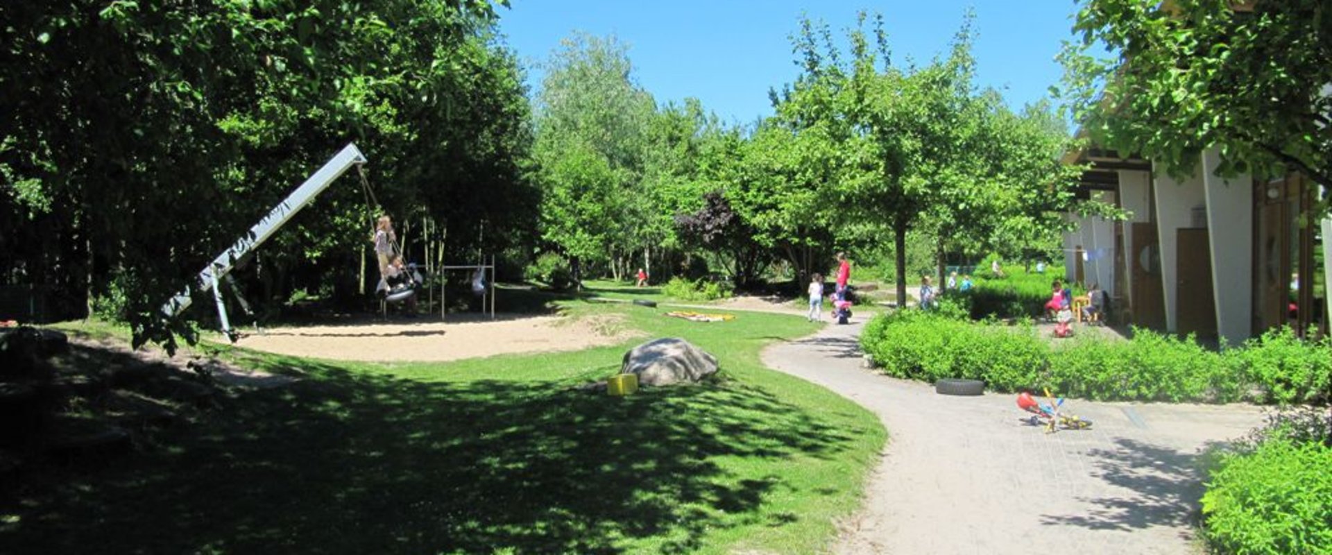 Außengelände Kita Klingenbergstraße. Foto: Stadt Oldenburg
