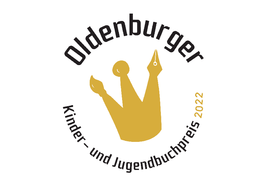 Logo des Kinder- und Jugendbuchpreises 2022. Bild: Stadt Oldenburg