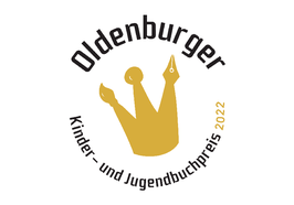 Logo des Kinder- und Jugendbuchpreises 2022. Bild: Stadt Oldenburg