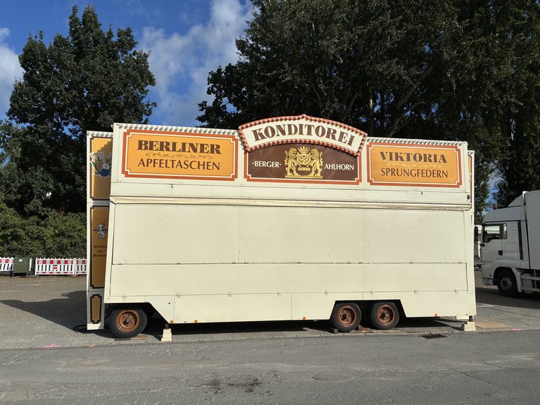 Die Konditorei Berger beim Aufbau am 22. September 2026. Foto: Stadt Oldenburg