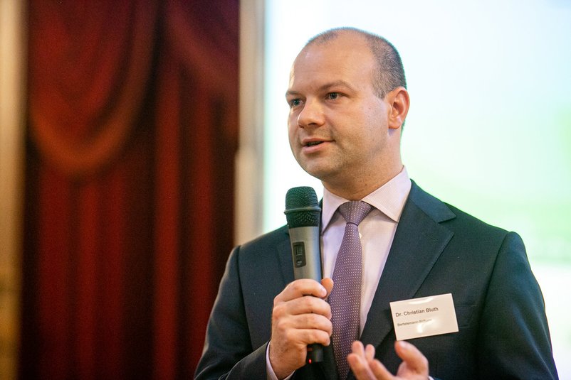 Referent Dr. Christian Bluth. Foto: LUKAS LEHMANN PHOTOGRAPHY