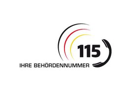 Logo der Behördenrufnummer 115. Quelle: www.d115.de