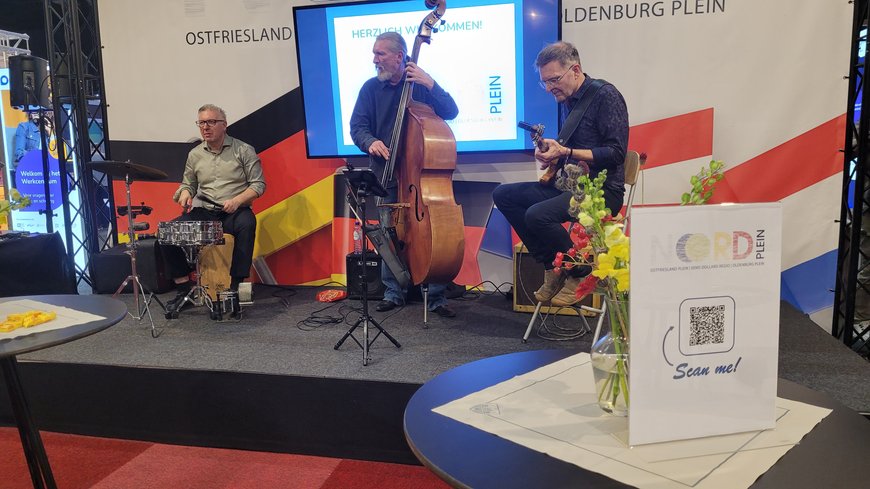 Das Trio um Martin Flindt sorgte auch in diesem Jahr für die musikalische Begleitung. Foto: Stadt Oldenburg