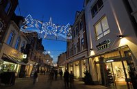 Weihnachtsbeleuchtung Innenstadt. Foto: Hans-Jürgen Zietz