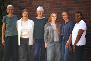 Team des Stadtteiltreffs Kreyenbrück. Quelle: Stadt Oldenburg Team des Stadtteiltreffs Krteyenbrück