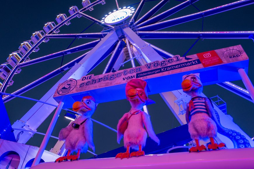 Das Riesenrad auf dem Kramermarkt 2026. Foto: Sascha Stüber