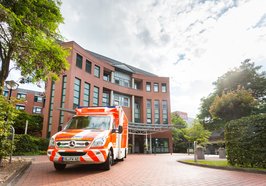 Haupteingang des Klinikum. Foto: Lukas Lehmann