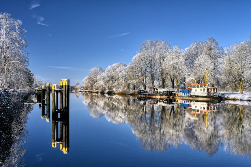 Oldenburger Winterlandschaft. Foto: Hans-Jürgen Zietz