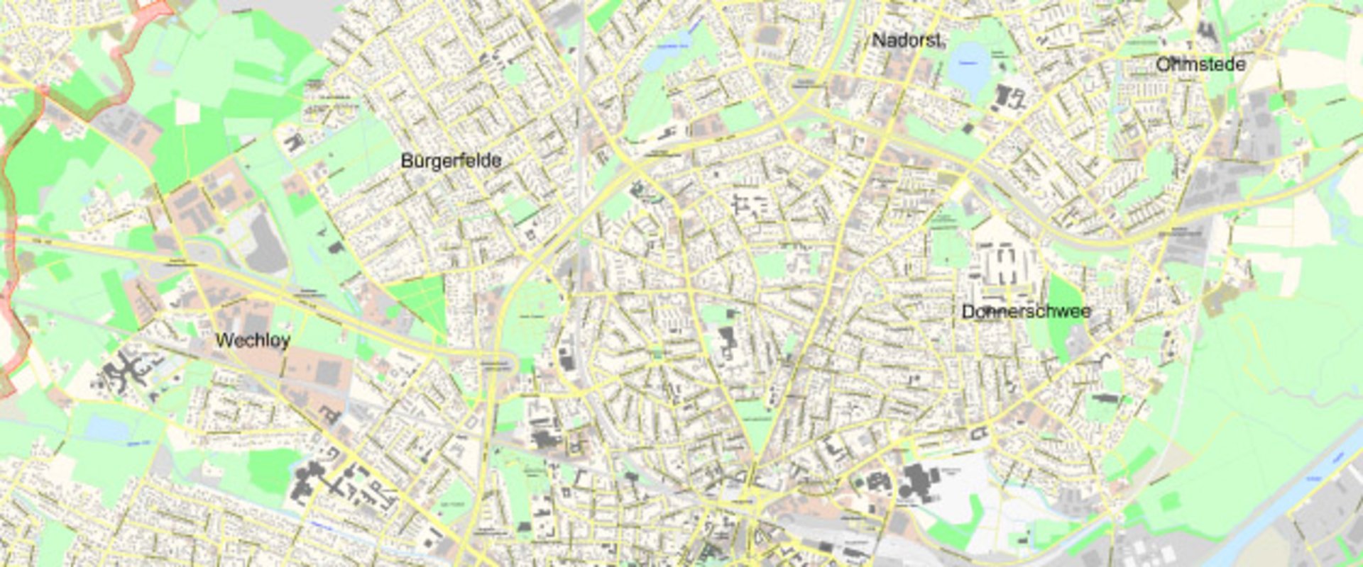 Screenshot Stadtplan. Quelle: GIS4OL