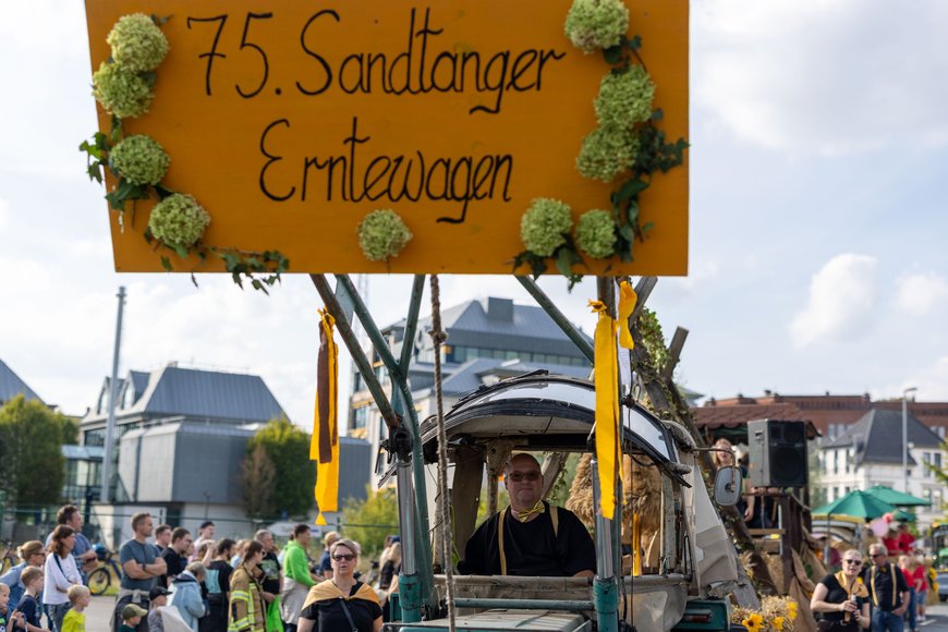 Umzugsbeitrag: Dorfgemeinschaft Sandtange. Foto: Sascha Stüber