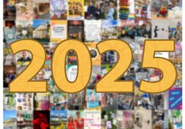 Collage des Jahres 2025 der Stadtbibliothek. Bild: Stadt Oldenburg