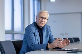 Torsten Schröder ist seit August 2024 Geschäftsführer der Innovationsquartier Oldenburg GmbH (IQON). Er bildet eine Doppelspitze mit Jürgen Niehaus. Foto: Andreas Burmann