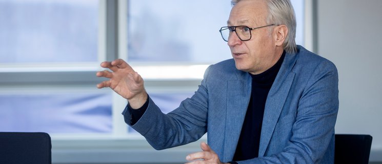 Torsten Schröder ist seit August 2024 Geschäftsführer der Innovationsquartier Oldenburg GmbH (IQON). Er bildet eine Doppelspitze mit Jürgen Niehaus. Foto: Andreas Burmann