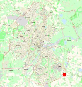 Lage der Förderschule Schule Borchersweg. Klick führt zur Karte. Quelle: GIS4OL