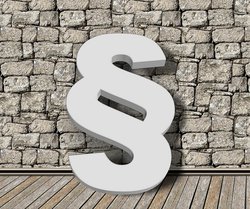 Paragraph vor einer Wand. Foto: Gerd Altmann/Pixabay Paragraph vor einer Wand. Foto: Gerd Altmann/Pixabay