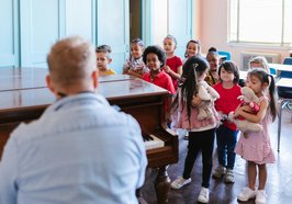 Kinder im Unterricht. Foto: Pexels