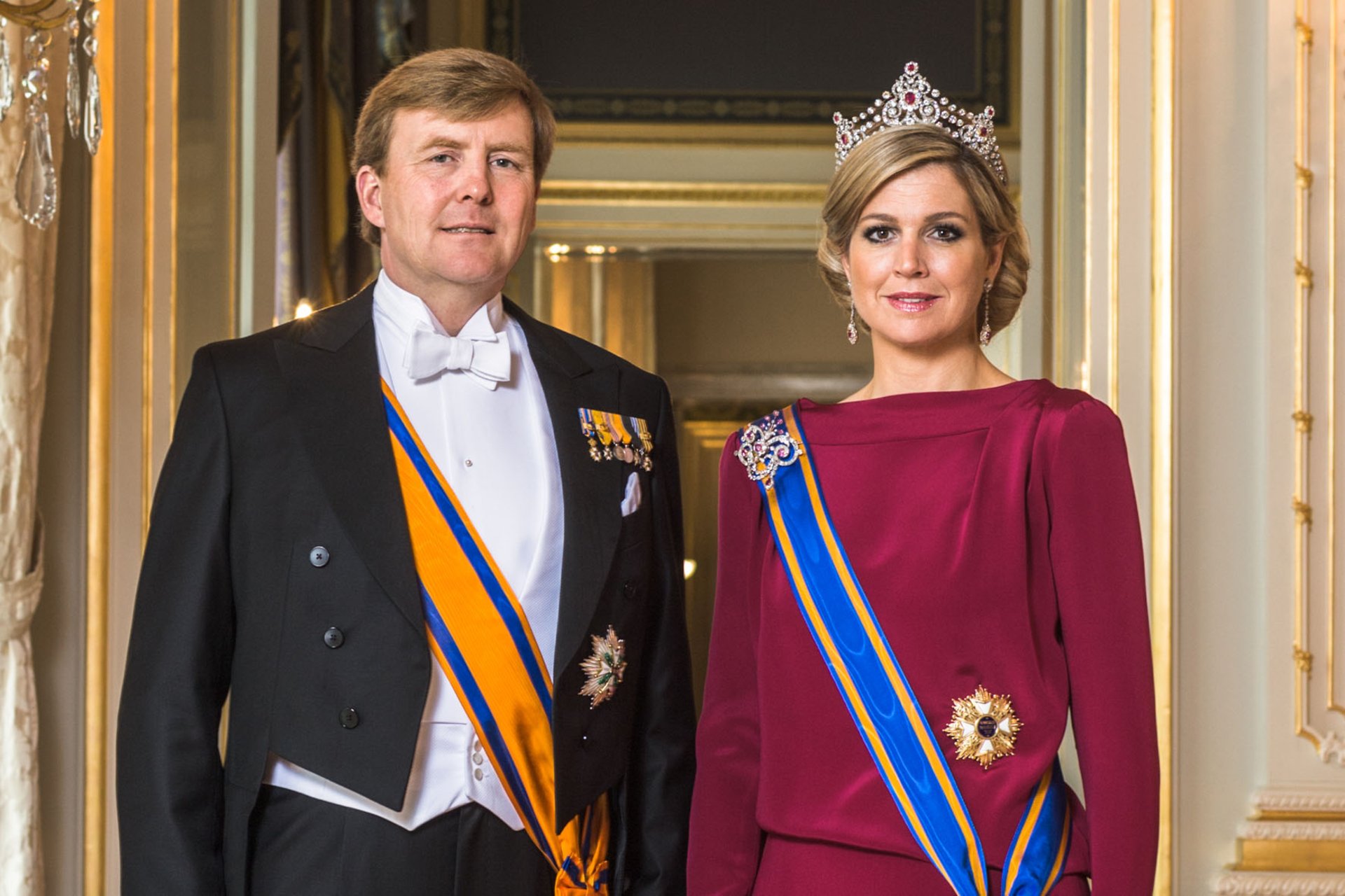 König Willem-Alexander und Königin Máxima. Foto: Koos Breukel
