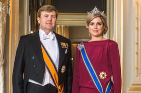 König Willem-Alexander und Königin Máxima, ofizielles Foto. Foto: Koos Breukel