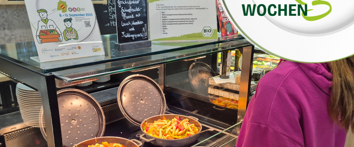 Essensausgabe zu Regio-Wochen; Foto: Ernährungsrat Oldenburg