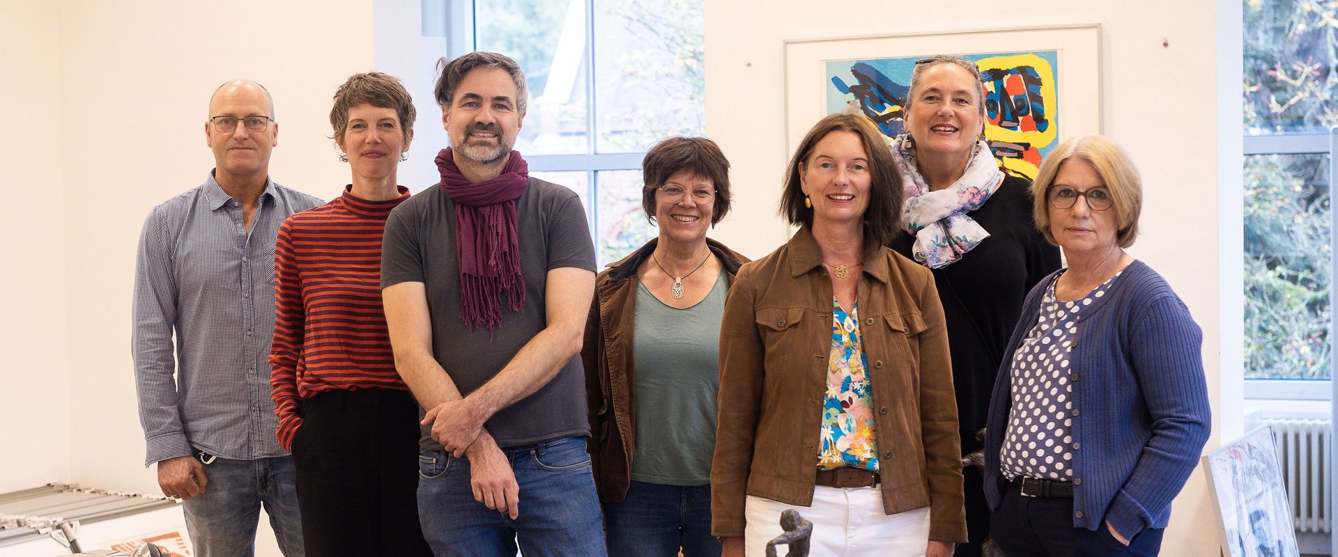 Team der Artothek Oldenburg. Foto: Gerlinde Domininghaus