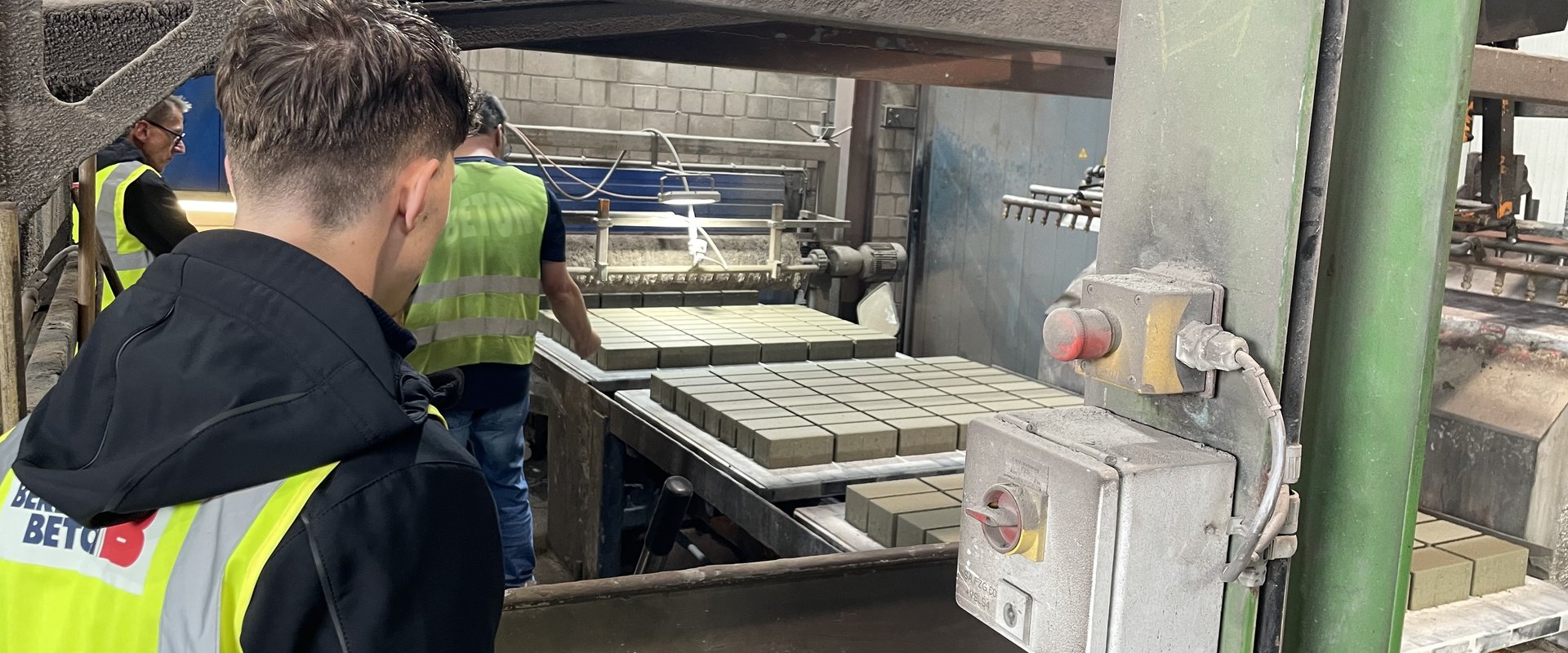 Produktion von Steinen bei Berding Beton. Foto: Stadt Oldenburg