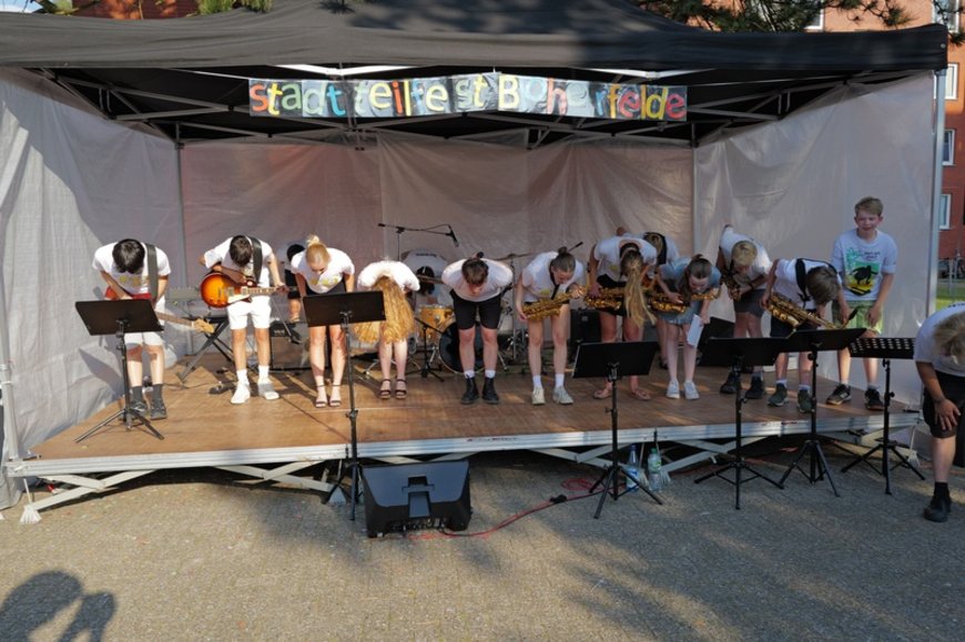 Gymnasium Eversten Band „The Georges“. Foto: Jörg Hemmen  