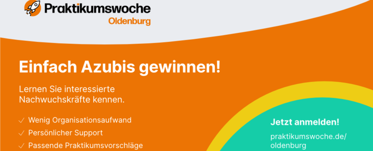 Praktikumswoche Oldenburg – alle Vorteile auf einen Blick. Quelle: stafftastic