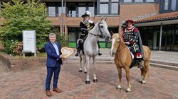 Bild vom Werberitt zum Oldenburger Kramermarkt am 4. September 2025 Landkreis Oldenburg. Foto: Stadt Oldenburg