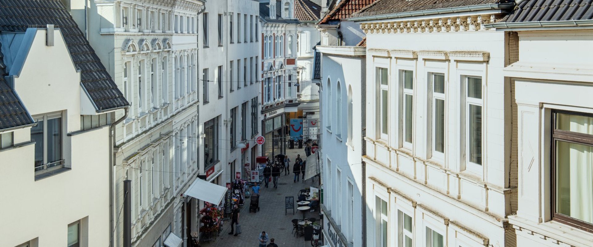 Lange Straße von oben. Foto: Mittwollen und Gradetchliev