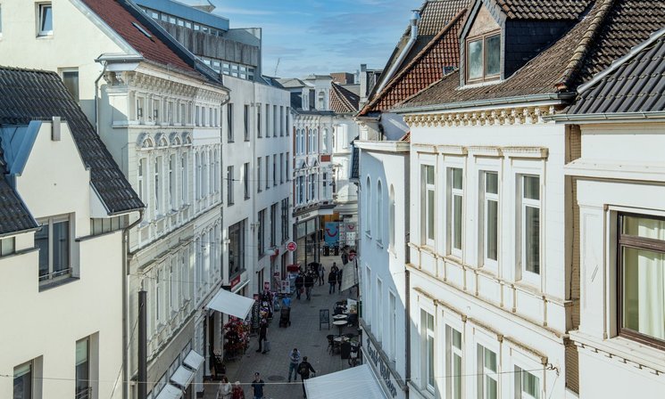 Lange Straße von oben. Foto: Mittwollen und Gradetchliev