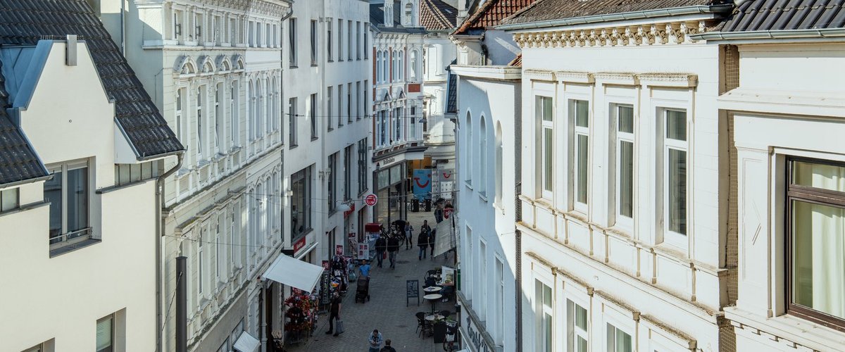 Lange Straße von oben. Foto: Mittwollen und Gradetchliev