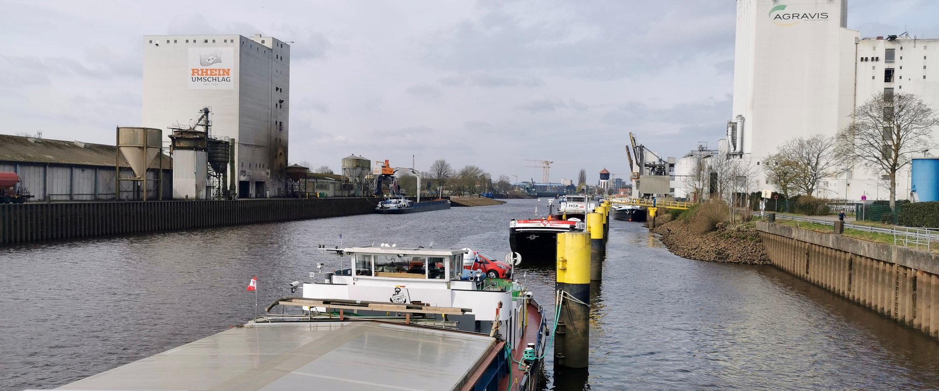 Bilck auf den Hafen Oldenburg. Foto: Stadt Oldenburg