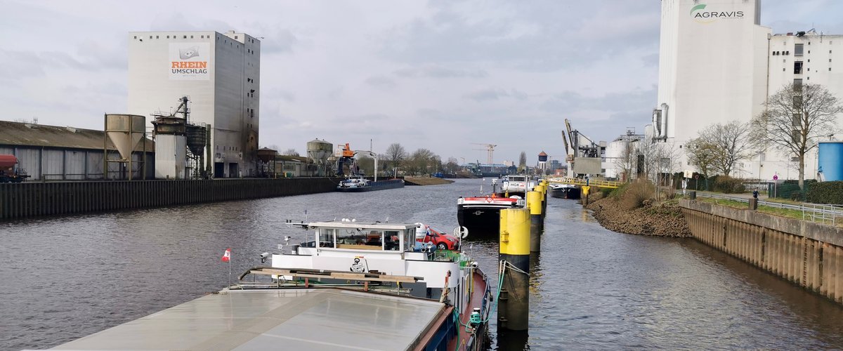 Bilck auf den Hafen Oldenburg. Foto: Stadt Oldenburg