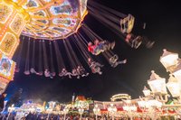 Das Kettenkarrussell auf dem Kramermarkt. Foto: Sascha Stüber Das Kettenkarussell auf dem Kramermarkt. Foto: Sascha Stüber