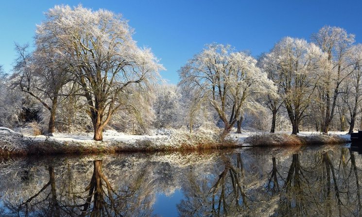 Oldenburger Winterlandschaft. Foto: Hans-Jürgen Zietz