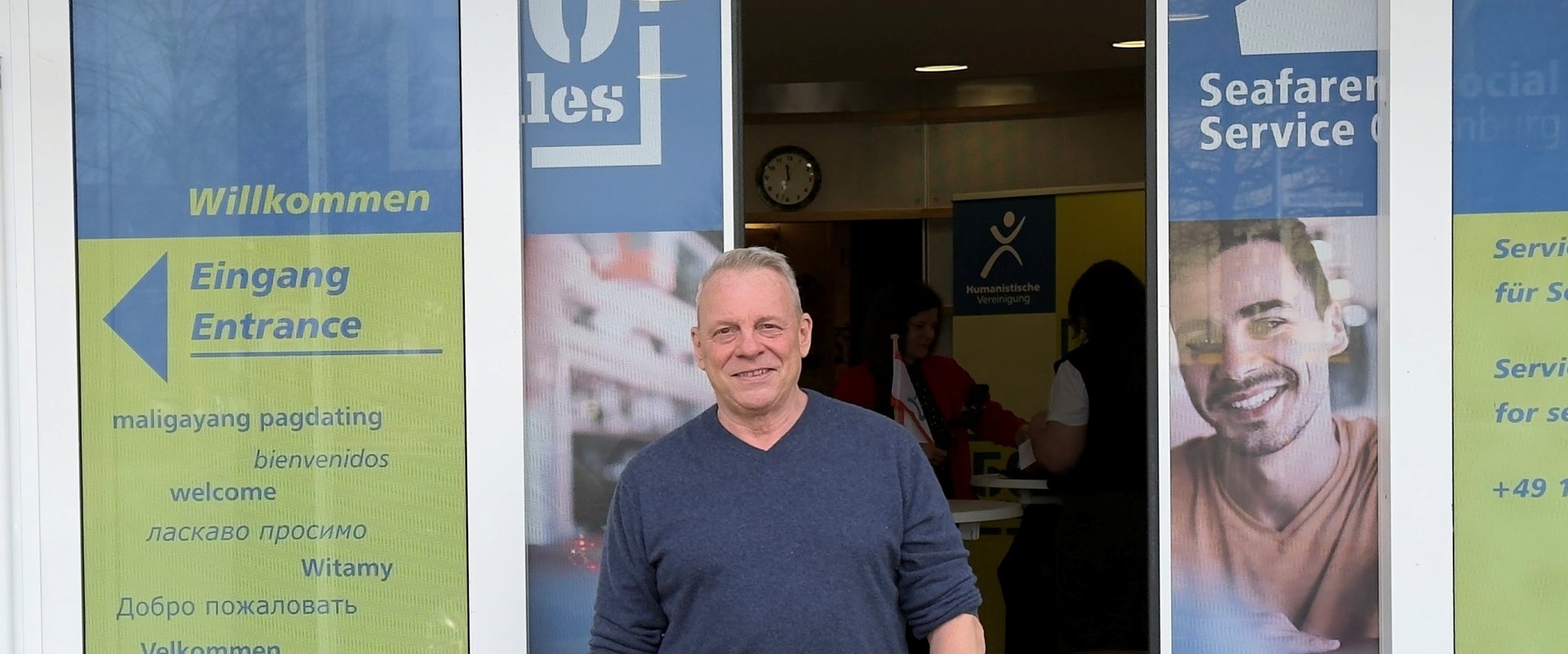 Jürgen Steinecke vor dem Club 50 Miles in der Cloppenburger Straße. Foto: Stadt Oldenburg  