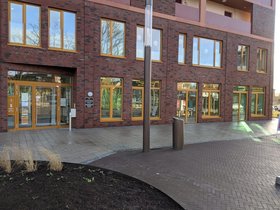 Außenansicht des Stadtteiltreffs Kreyenbrück. Foto: Stadt Oldenburg