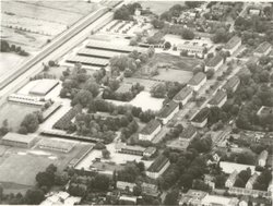 Luftbild vom Gelände der Hindenburg Kaserne 1994