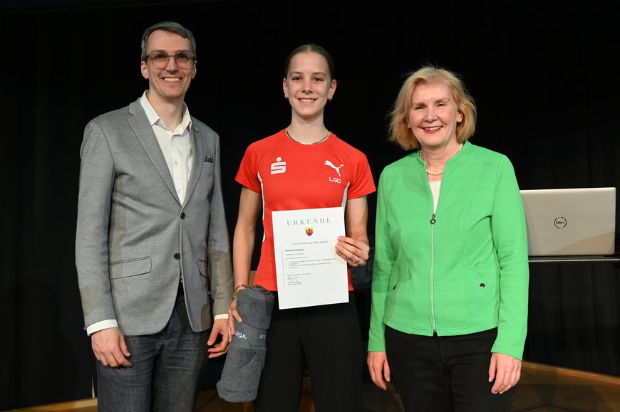 Sportlerehrung der Jugendklassen. Foto: Jörg Hemmen